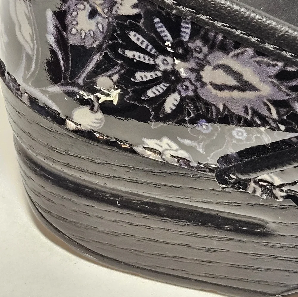 Dansko Women's Metallic Floral Print Slip-On Shoes, Sz 37, US Sz 6.5-7 - Picture 12 of 12